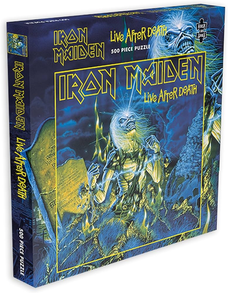Amazon.com: Iron Maiden Live After Death (500 Piece Jigsaw Puzzle Amazon.com: Iron Maiden Live After Death (500 Piece Jigsaw Puzzle